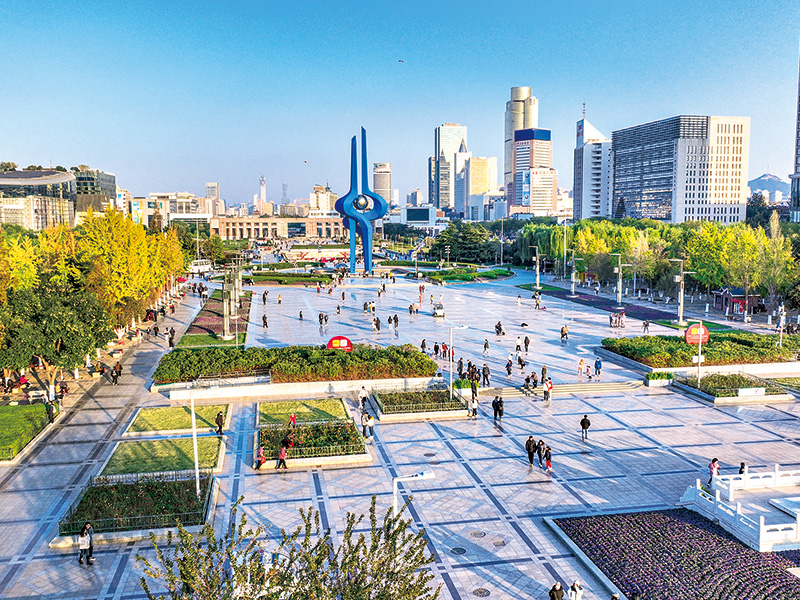 參建魯班獎(jiǎng)（濟(jì)南泉城廣場(chǎng)）